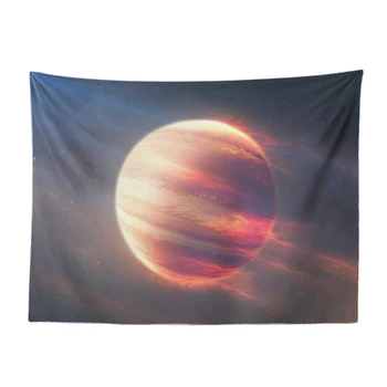 

Beautiful Cosmic Tapestry Galaxy Spiral Stars Nebula Living Room Decorative Wall Hanging Mountain Tree Polyester Tapestry A