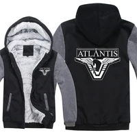 Winter Stargate Atlantis Hoodies Men Fashion Coat Pullover Fleece Liner Jacket Stargate Atlantis Sweatshirts Hoody 2