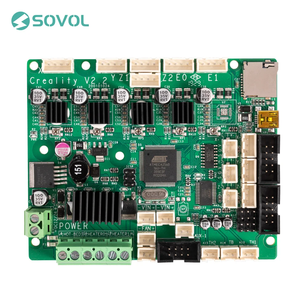 Sovol SV01 запасная материнская плата V2.2 для 3D принтера CREALITY оригинальная Заводская