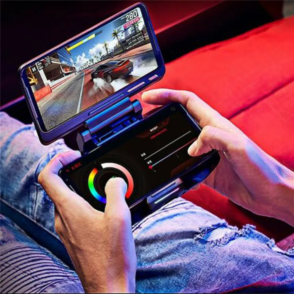  Dual Screen Expansion Holder Twin View Screen Dock Projector for ASUS ROG Gaming Phone 2 Accessorie
