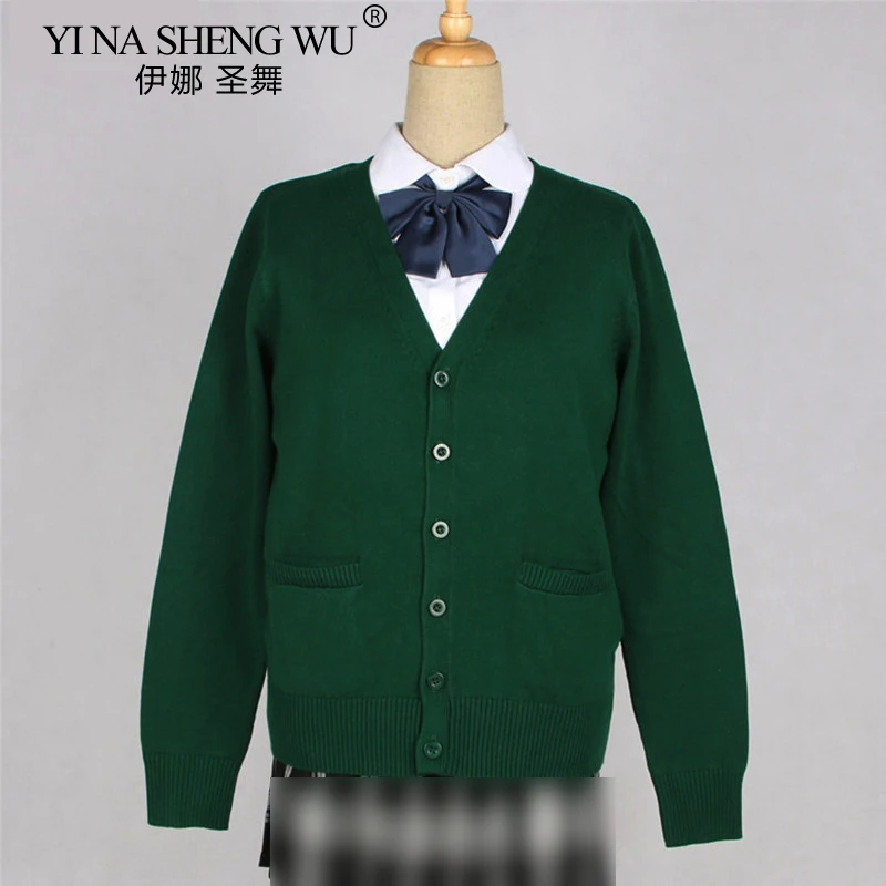 School JK Uniform Sweater Coat Anime Cosplay Costumes For Girls japanese school uniform