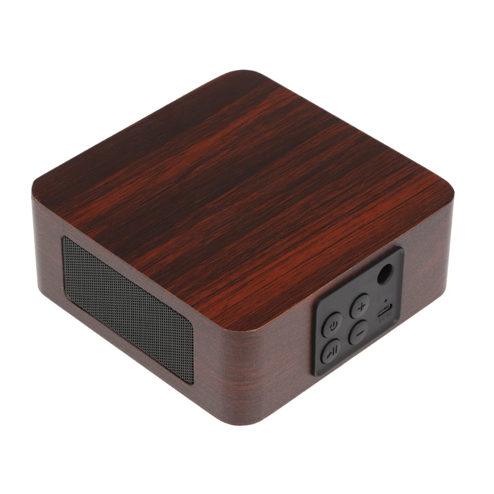 

Wooden Wireless Bluetooth Speaker Boombox Gaming SoundBox 3D surround stereo dual PC/TV with Support TF card AUX 3.5mm Audio USB