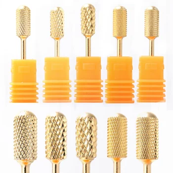 

10 Types Nail Drill Bit Milling Cutter for Manicure Pedicure Cuticle Clean DIY Electric Machine Nail Files Accessories LEXDJ1-10