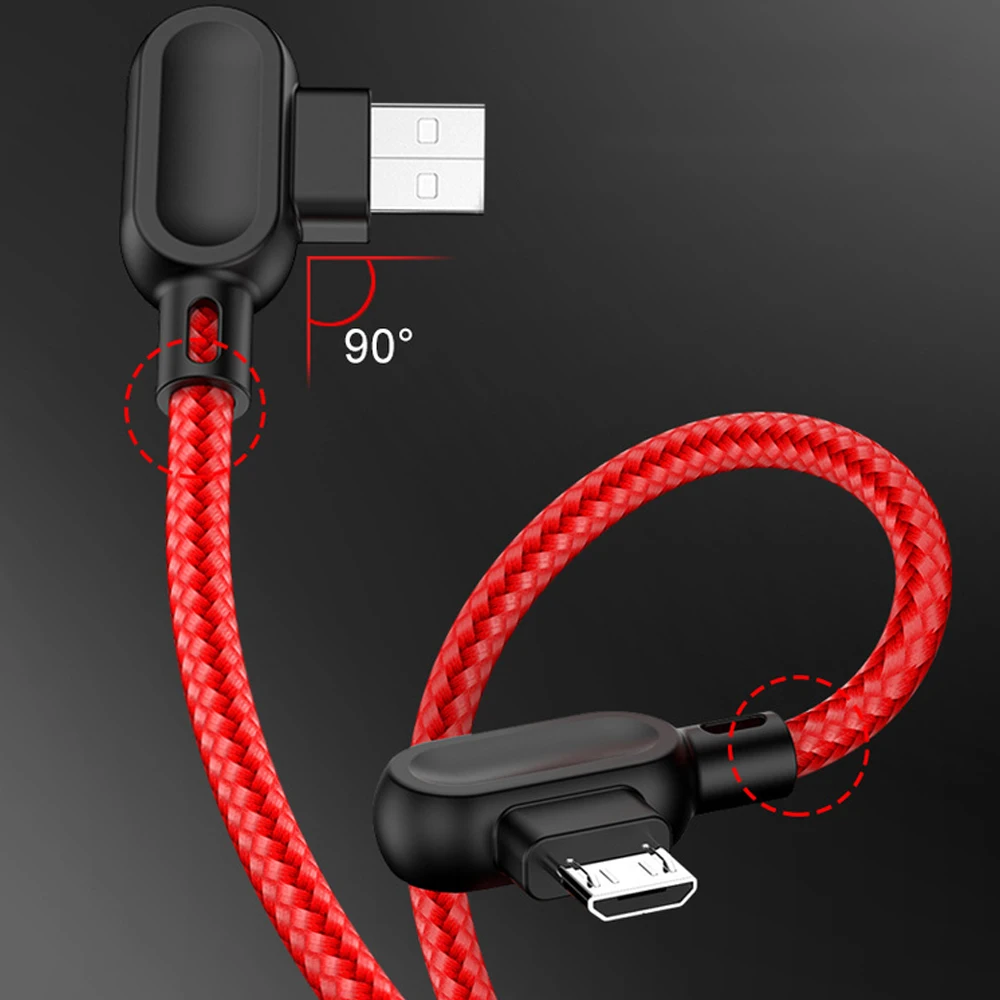 Micro USB кабель 2.4A нейлон Быстрая зарядка USB кабель для передачи данных для samsung Xiaomi Redmi LG sony Android мобильный телефон usb зарядный шнур