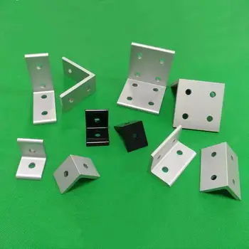 

2 Holes Vertical Corner Brackets 1515 2020 2525 3030 4040 4545 Aluminum Alloy 2 Hole 90 Degree Inside Corner Bracket