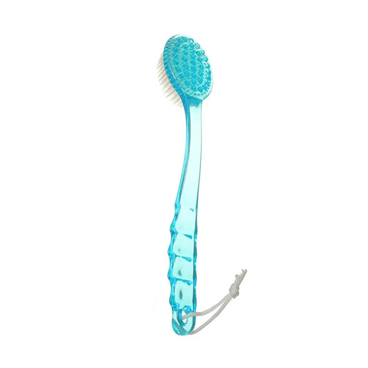 New Long Handled Body Bath Shower Back Brush Scrubber Massager