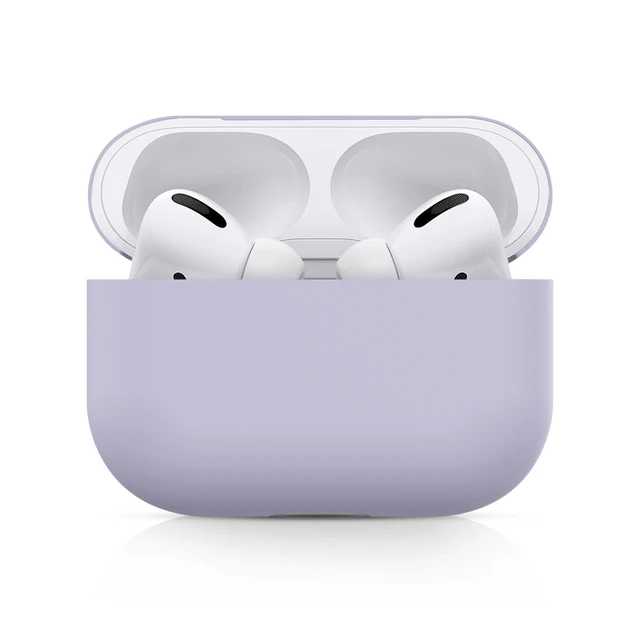 Silicone Case For Airpods Pro Case Wireless Bluetooth For Apple Airpods Pro Case Cover Earphone Case For Air Pods Pro 3 Fundas roland purple