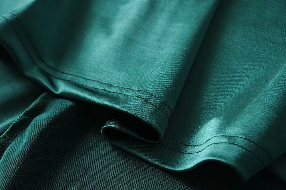 Bazaleas тонкое зеленое как шелк спагетти ремень vestidos сексуальное атласное женское длинное платье винтажные шикарные платья