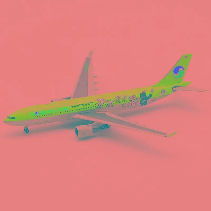 JC Крылья KORAN AIR AIRBUS A330 200 HL8227 1/400 литая модель самолета| |