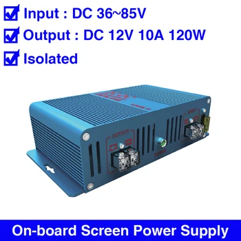 

LAVALEE ABD-48D12N10A120D DC to DC 12V 10A 120W Vehicle LED Screen Power Supply Electronic LED Converter