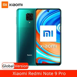 Глобальная версия Xiaomi Redmi Note 9 Pro 6 Гб RAM 64 Гб 128 ГБ ROM мобильный телефон Snapdragon 720G 64-мегапиксельная четырехъядерная камера 6,67 дюйм5020 мАч NFC