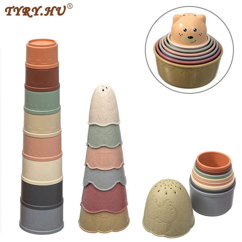 TYRY.HU детские игрушки-стаканы Детские Игрушки для раннего - Цена: 396,97 - 458,40 руб.