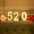 Letter Led light Indoor Decor Wall Hanging Lamp 3D 26 English Alphabet for For Party Wedding Birthday Festival Night Light