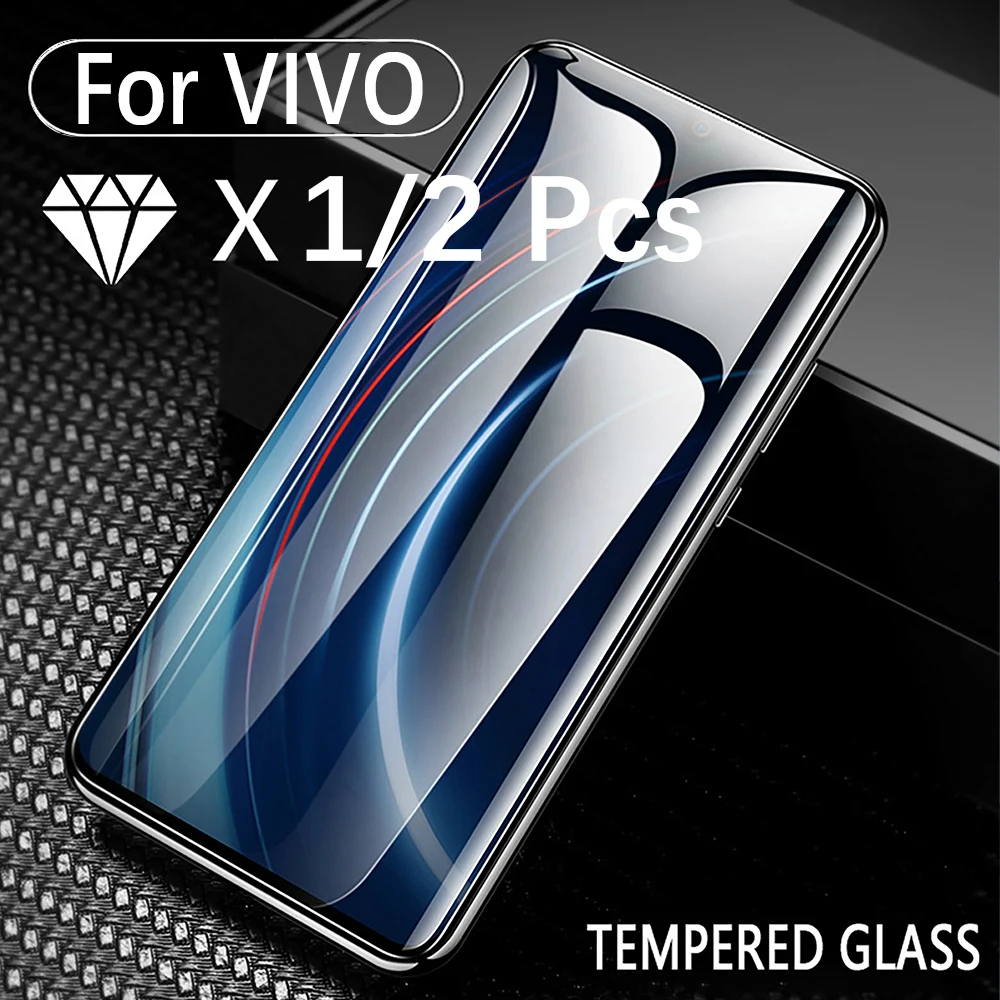 1/2 шт. для VIVO V15 Pro Экран протектор Закаленное Стекло пленка vivo v15 чехол 9D полное