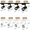Led Track Light Spot Led Rail Lighting COB Light Fixture Led Spot Lights 220v Ceiling spots Lamp For kitchen Clothing Shop Store 2