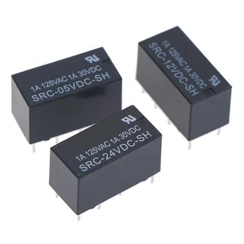 

Wholesale 8 Pins Relay SRC-05VDC-SH SRC-12VDC-SH SRC-24VDC-SH 5V 12V 24V Hot