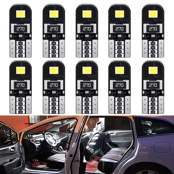 

10pcs LED W5W T10 Canbus Bulb for Volvo XC60 XC90 S60 V70 S80 S40 V40 V50 XC70 V60 Car Dome Trunk Parking Lights Interior Light