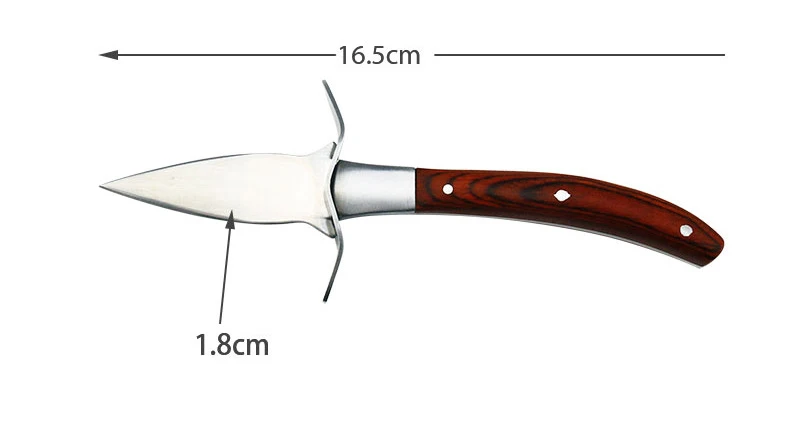 Устрица из нержавеющей стали деревянная ручка ножа устричный нож оболочка инструмент устричный нож для устриц