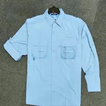 Мужская быстросохнущая рубашка рыболовная рубашка уличная сорочка UPF30