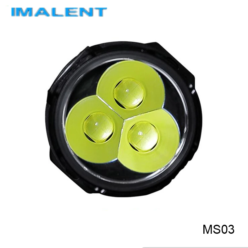 Imalent MS03 Type C перезаряжаемый фонарик с аккумулятором 21700 13000 люмен мощный