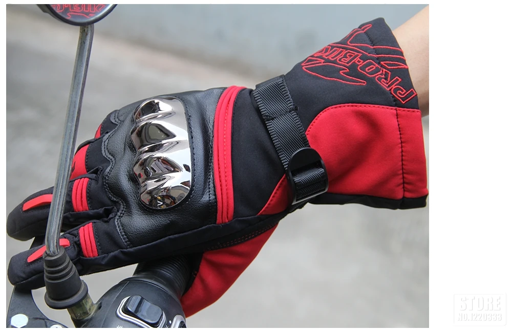 PROBIKER Мотоциклетные Перчатки Водонепроницаемые Guantes Moto термоперчатки с флисовой подкладкой мотоциклетные перчатки с сенсорным экраном мотоциклетные перчатки для верховой езды