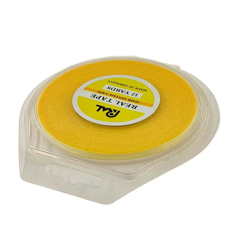 1 Roll 0.8cm Width 36 Yards Beige Lace Front Wig Tape Toupee Adhesive Tape Hair System Tape For Hair Extension/Lace Wig/Toupee