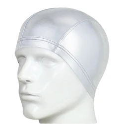 Men's Metal Swimming Cap Fashion Big Elastic Waterproof Ear Protection Swimming Cap Best-Selling Products In Europe And America