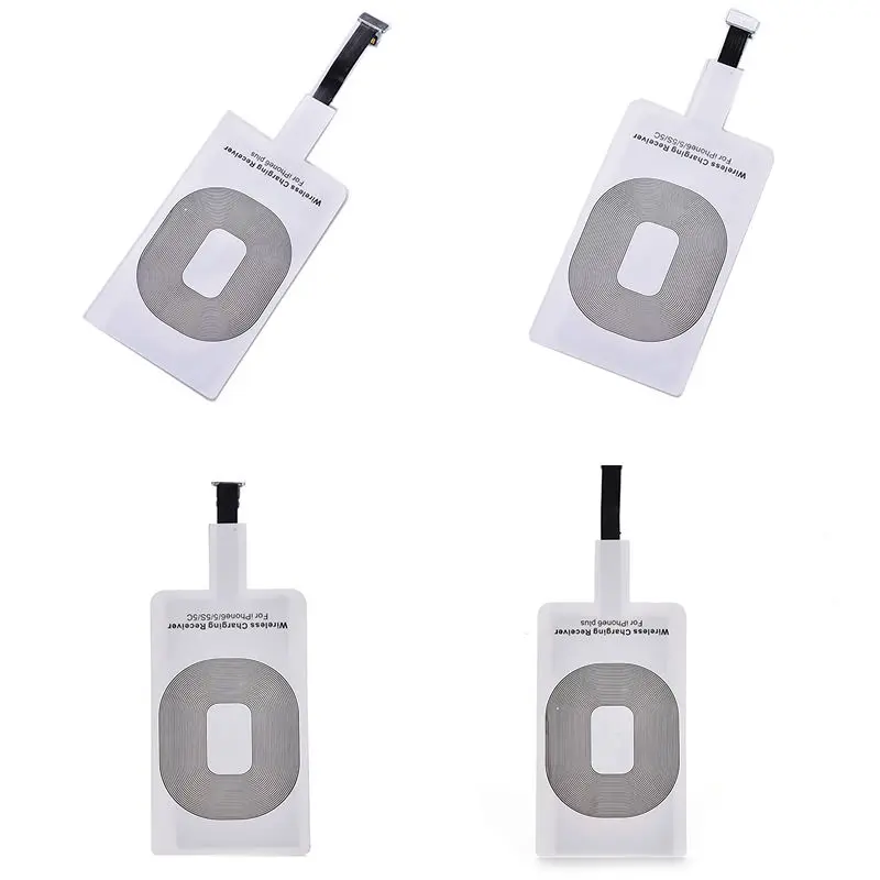 Новое поступление 1 шт Qi Стандартный умный беспроводной зарядный коврик зарядное устройство катушка приемник для iPhone 5S, SE 6 6s Plus