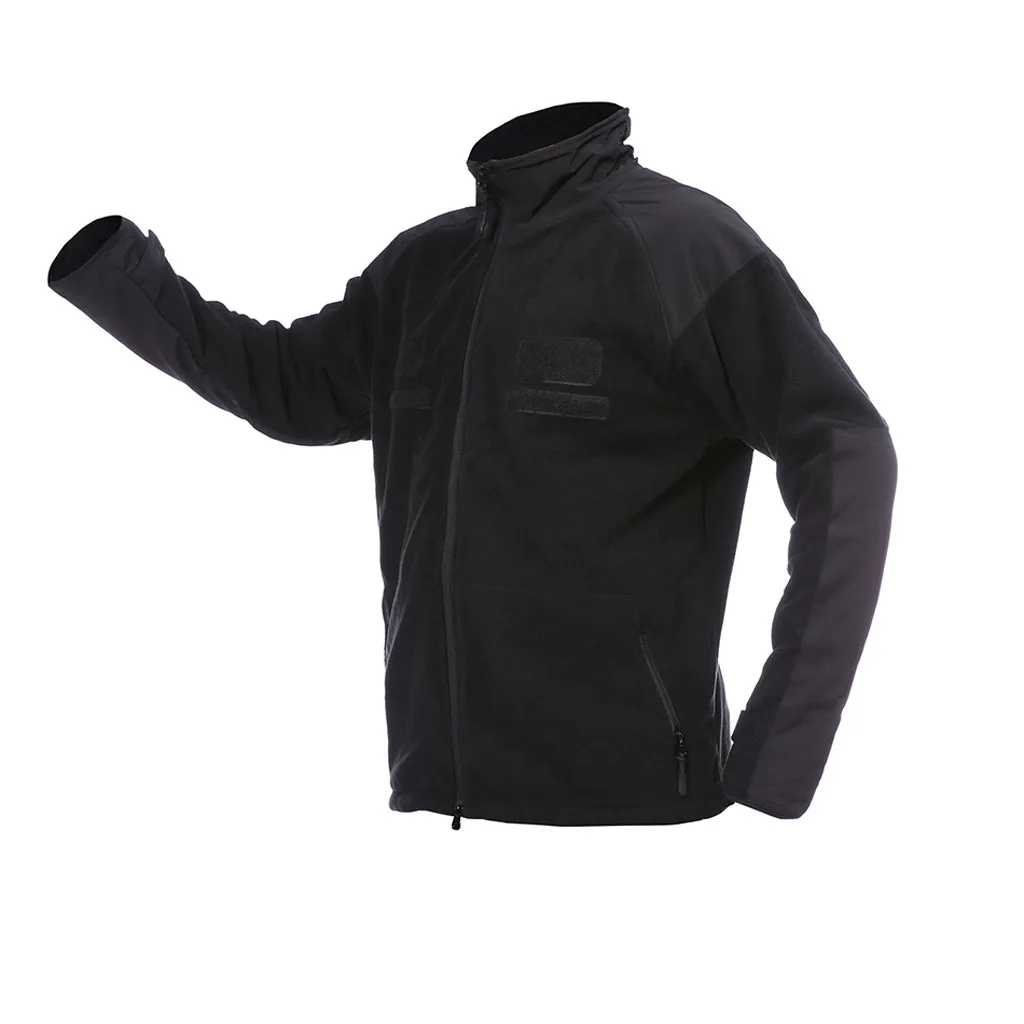 Chaquetas hombre модная мужская осенне-зимняя спортивная уличная Толстая Теплая Бархатная блузка пальто Зимняя мужская куртка