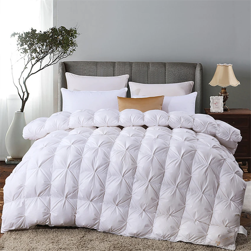 Revery Homesense 3d Luxury Goose Down Duvet Quilted Quilt King Queen