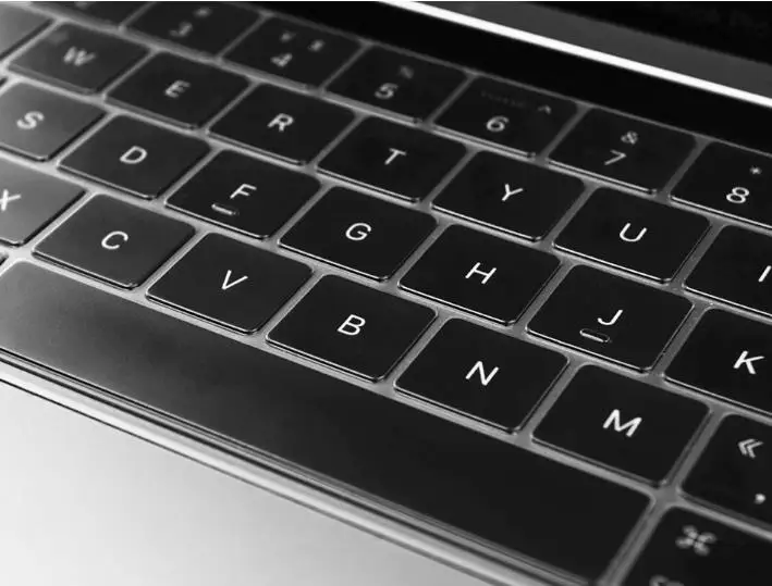 Apple клавиатура ноутбука пленка Macbook12pro13 дюймов 15touch bar прозрачная ТПУ-пленка