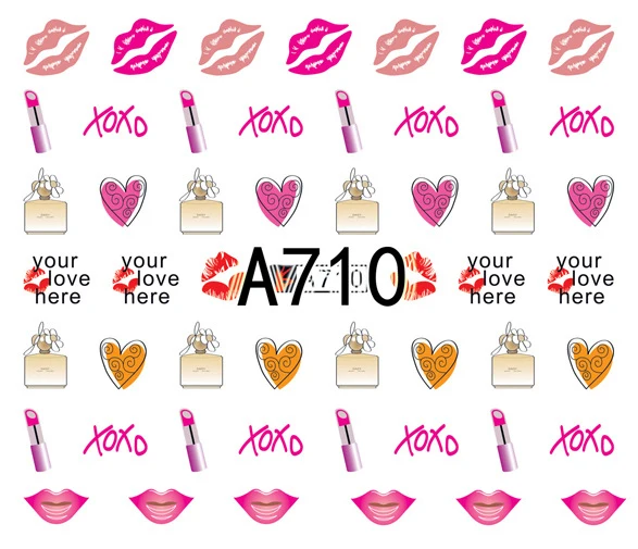 GAM-BELLE, дизайн, 1 шт., сексуальные наклейки для ногтей с губами, Переводные слайдеры на День святого Валентина для маникюра, украшения для ногтей