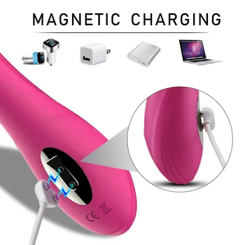 ZAFTE 10 Modes Dildo Vibrator For Women Soft Female Vagina Clitoris Stimulator Massager Masturbator Sex Toys Products For Adults 4