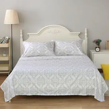 

European style 4pcs bed linen set Bed set Queen King bedding set bedspread fitted sheet+ flat sheets + Pillowcase Home Textile