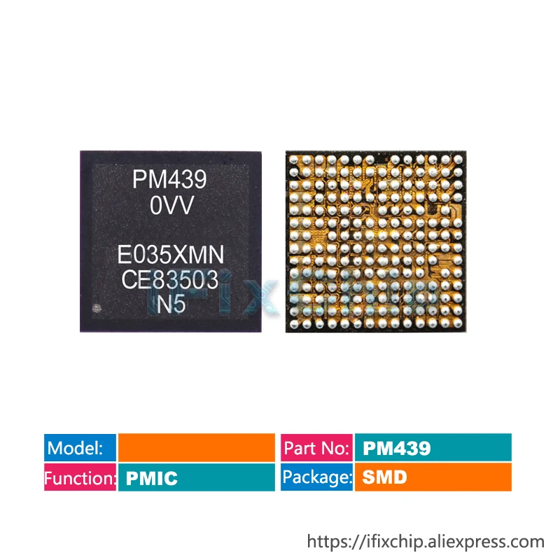 5 шт./лот PM439 Power IC для VIVO Y73 Y93 блок питания 0VV PM PMIC чип | Электронные компоненты и