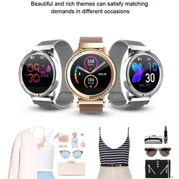

H16 Fitness Bracelet Women Sports Smart Watch IP67 Waterproof Heart Rate Monitoring Bluetooth Smartwatch For Android IOS Phone