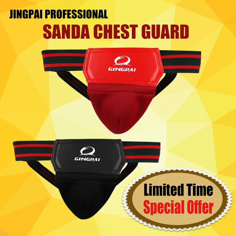 Groin Protector MMA Taekwondo Karate Kick Boxing Muay Thai Adult Kids Men Sport Protection
