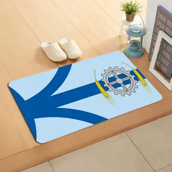 

Custom World Flag Doormat Home Decor Door mat Floor Mat Bath Mats foot pad#20-05-19-61