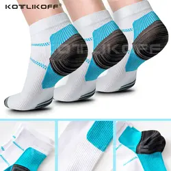 KOTLIKOFF ножной коврик Компрессионные носки для подошвенного фасциита каблуки Шпоры Arch Pain удобные носки венозные носки для лодыжки Insoes