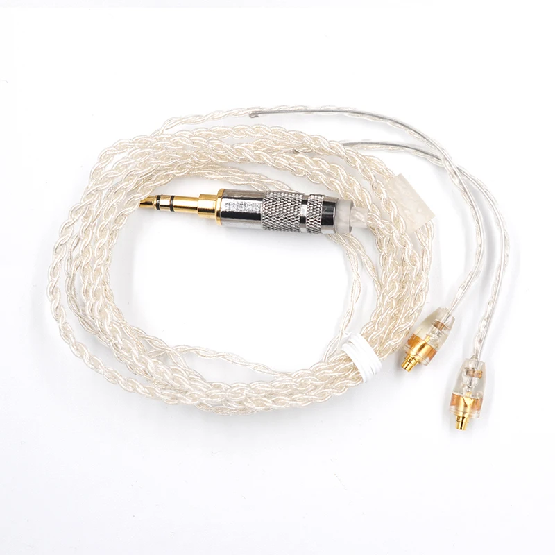 AK плотным верхним ворсом KZ 8 Core посеребренный кабель 3 5 мм для наушников | Earphones u0026 Headphones -32887959607