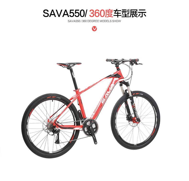 Perfect New brand Carbon fiber 27 speed 26 inch M370 Hydraulic disc brake mountain bike outdoor downhill bicycle MTB bicicletas 5