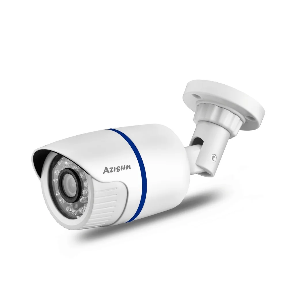 AZISHN H.265AI 5MP 1/2. " SONY IMX335 FULL HD безопасности POE/DC IP камера Аудио IR-CUT наружного onvif видеонаблюдения 2MP/4MP