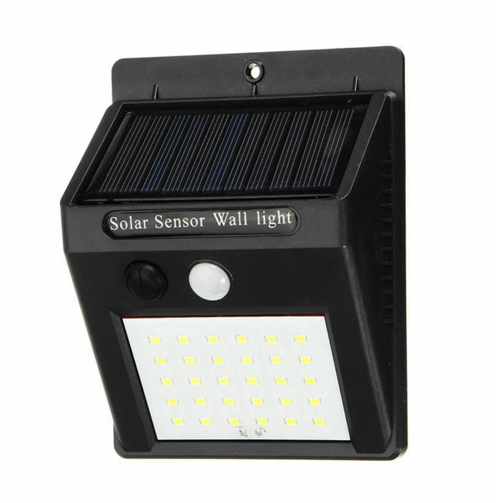 Garden Lamp Solar Wall Light Waterproof LED Motion Sensor Lamp Courtyard Lighting Suitable For Aisle Porch Patio Driveway