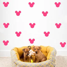 3182 горячие продажи скандинавский Микки Аватар мультфильм простые наклейки на стену детская комната спальни декоративные Стикеры для спальни