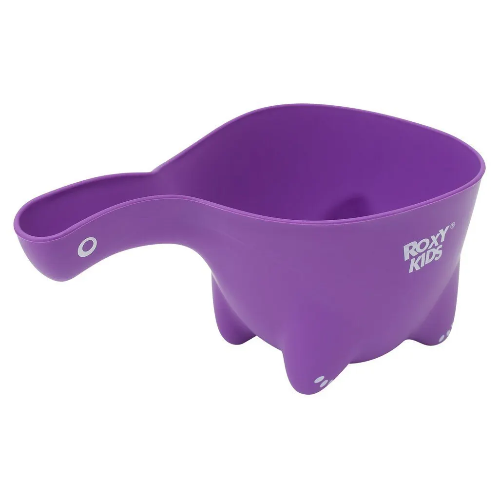 Ковш детский для мытья головы и купания DINO SCOOP от ROXY-KIDS цвет фиолетовый 800 мл RBS-002-V |