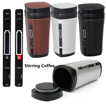 

Self Automatic Stirring Mixing Mug Insulation Cup USB Rechargeable Heating Bottle Coffee Cup Self Stirring Auto Mix Mug Warmer