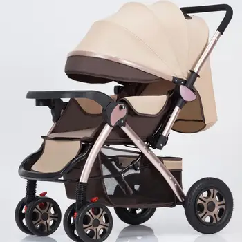 

Free shipping Luxury Baby Stroller High Landview Baby Stroller Portable Baby Pushchair Baby Pram Baby Comfort for Newborn