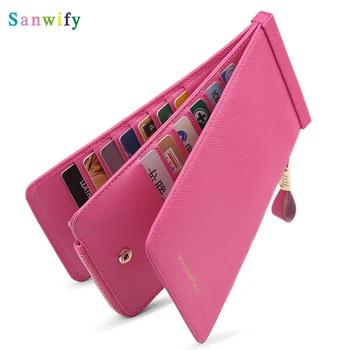 

Long Wallet Multi-card Holder Simple Large-capacity Card Holder Women's Wallet Bank Card Holder New Product