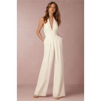 

OLE New Casual Sexy Sleeveless Halter Jumpsuit In Summer 2020