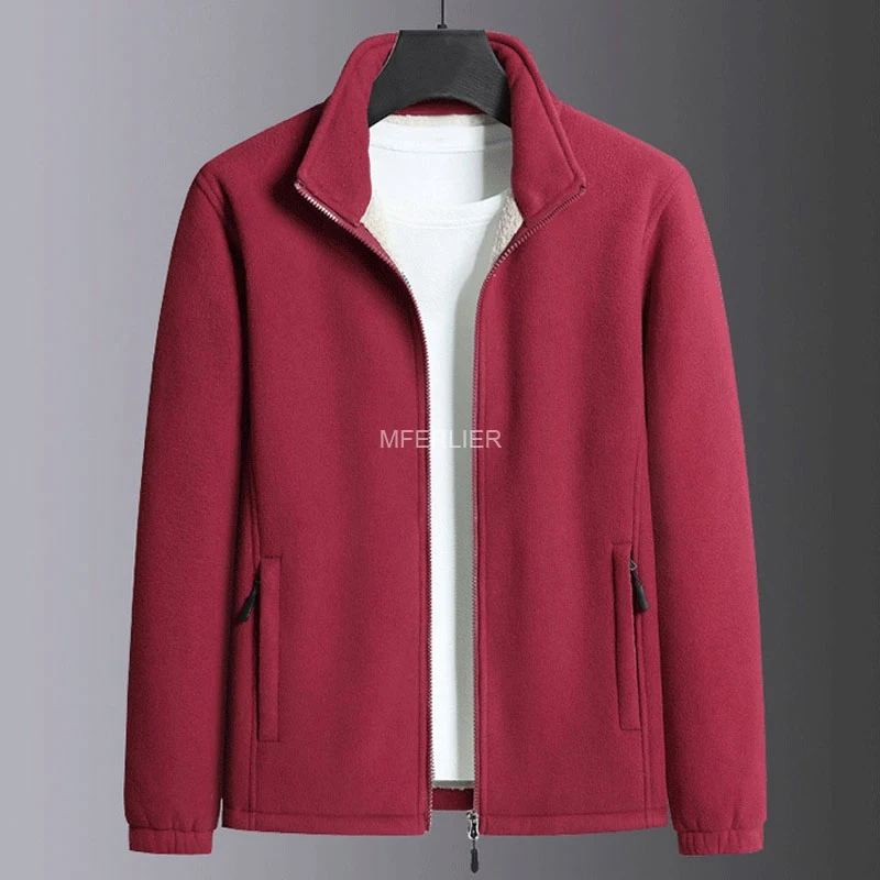 Autumn Winter Men's Jackets 9XL 140kg 5XL 6XL 7XL 8XL Bust 150cm Large Size Warm Coat 5